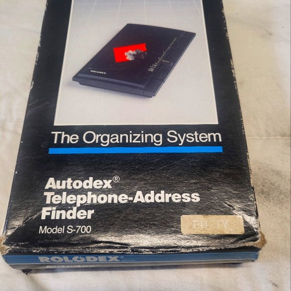 ***5/$20***Vintage autodex...telephone address finder - Picture 1 of 4